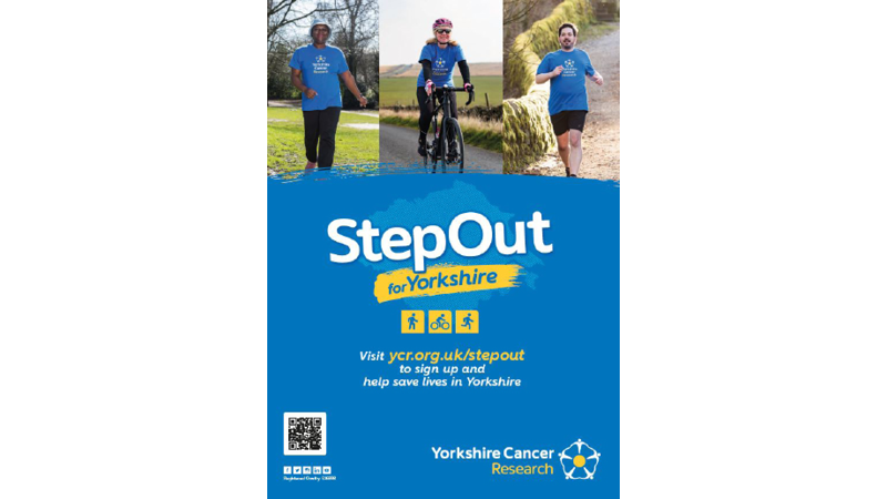 Step Out for Yorkshire poster